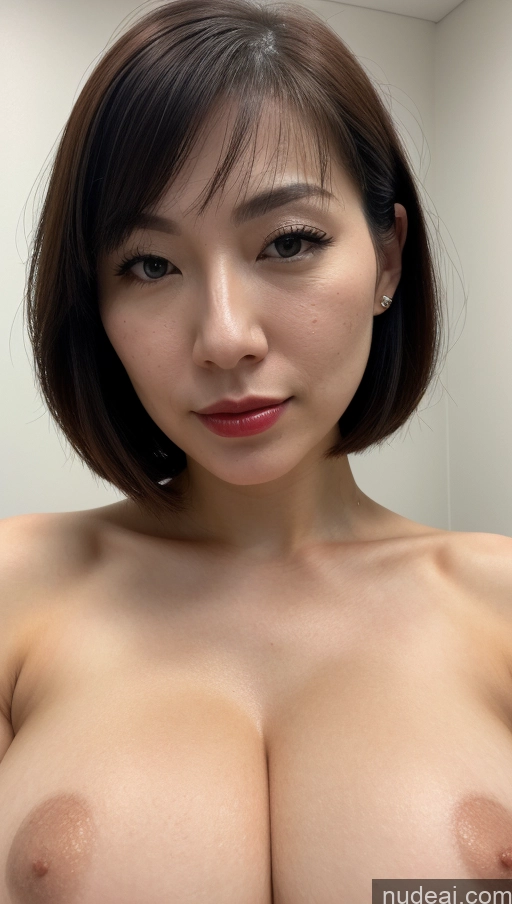 related ai porn images free for Woman One Beautiful Fairer Skin 30s Black Hair Skin Detail (beta) Close-up View Japanese Huge Boobs Lipstick Bobcut