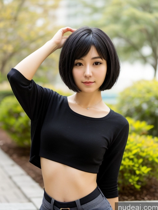 related ai porn images free for Short Front View 18 Small Tits Beautiful Skinny Black Hair Woman Short Hair Asian Cosplay