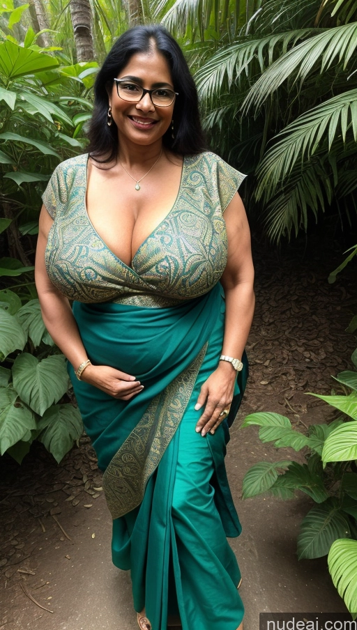 related ai porn images free for Busty Huge Boobs Beautiful Tattoos Muscular Big Ass Abs Thick Fat Big Hips Tall Dark Skin Sexy Face Long Hair Black Hair Milf Happy Indian T-pose Blouse Sari Jungle Glasses Front View 50s