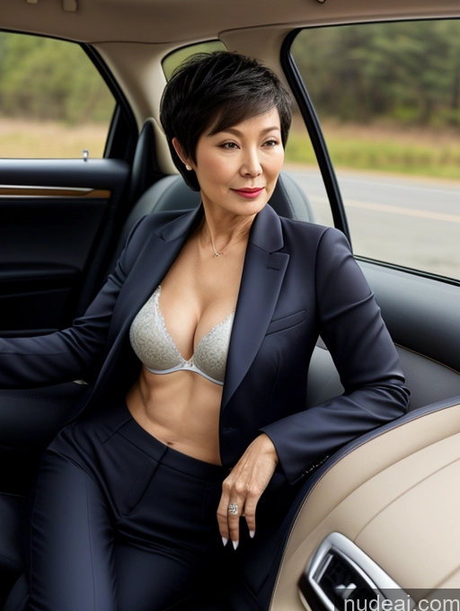 related ai porn images free for Milf Perfect Boobs Beautiful Perfect Body Short Hair 70s Chinese Car Bra Jacket Professor Stylish Suit Cleavage Detailed Sexy Face