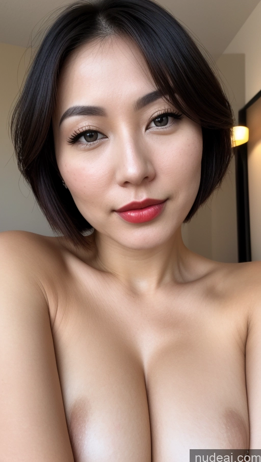 related ai porn images free for Woman One Huge Boobs Beautiful Lipstick Fairer Skin 30s Black Hair Bobcut Japanese Skin Detail (beta) Close-up View