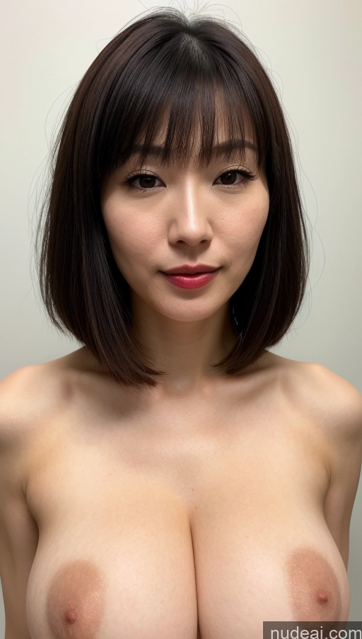 related ai porn images free for Woman One Beautiful Lipstick Fairer Skin 30s Skin Detail (beta) Huge Boobs Japanese Close-up View Bobcut Black Hair