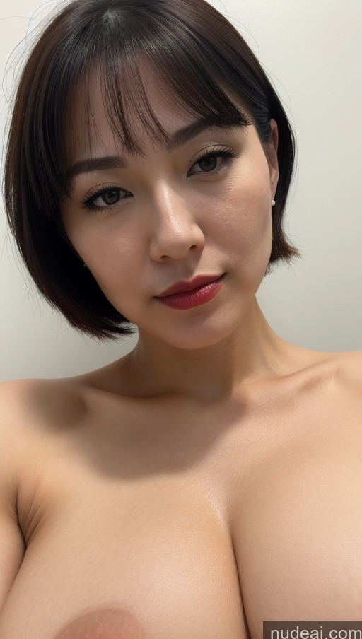 related ai porn images free for Woman One Beautiful Lipstick Fairer Skin 30s Skin Detail (beta) Huge Boobs Japanese Close-up View Bobcut Black Hair