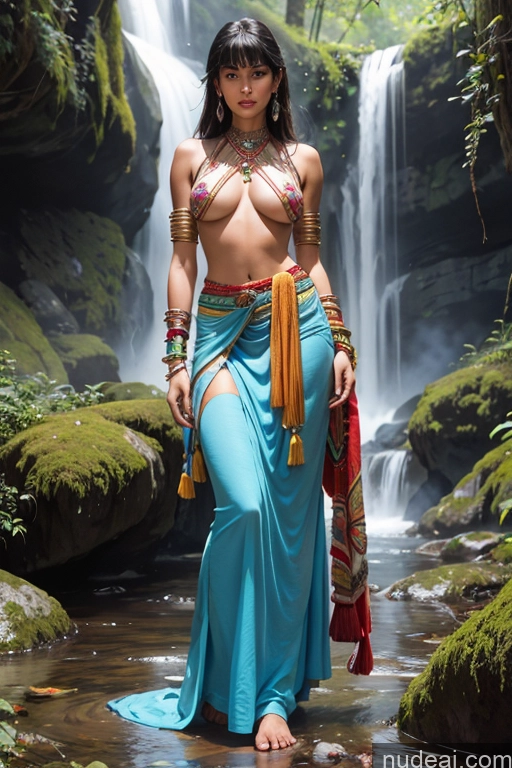 related ai porn images free for Tanned Skin Bangs Native American Art By Boris Vallejo Boris Vallejo Art Style Tribal 20s KendalJenner, Ohwx, Ohwx Womm Perfect Body Traditional Long Skirt Waterfall Forest Mexico City