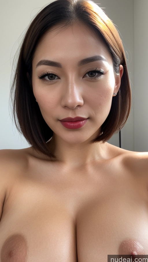 related ai porn images free for Woman One Huge Boobs Beautiful Lipstick Fairer Skin 30s Black Hair Bobcut Japanese Skin Detail (beta) Close-up View