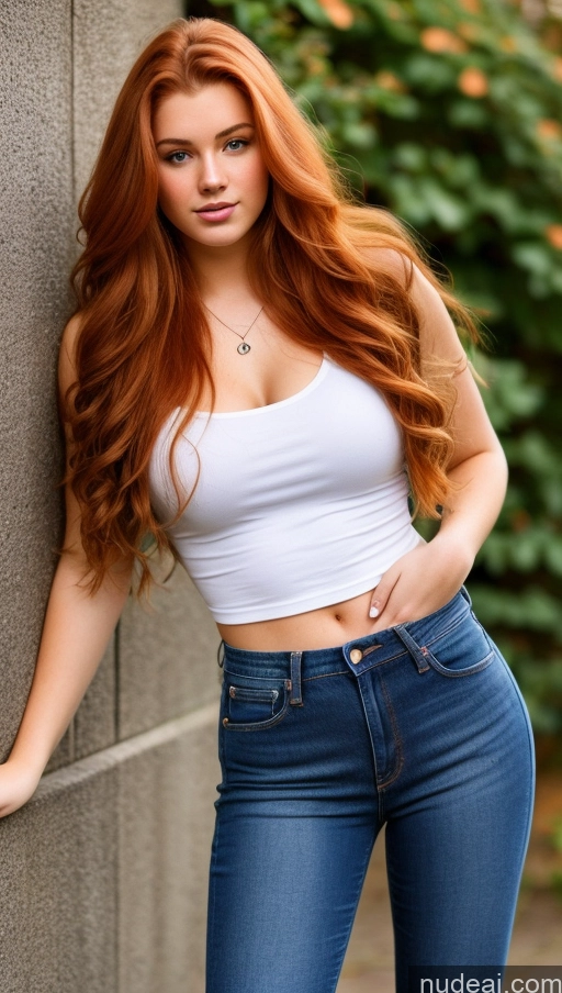 related ai porn images free for 18 Thick Long Hair Stylish Ginger Jeans