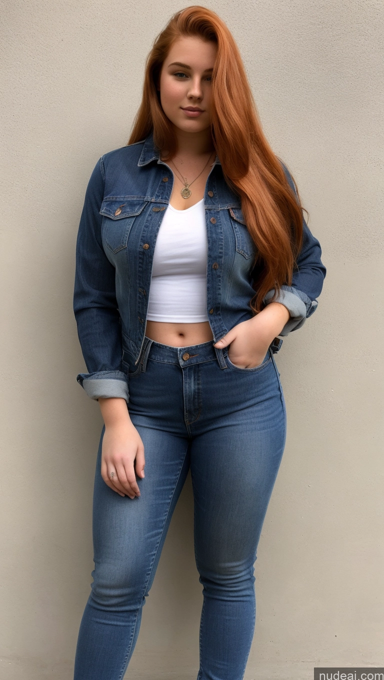 related ai porn images free for 18 Thick Long Hair Stylish Ginger Jeans