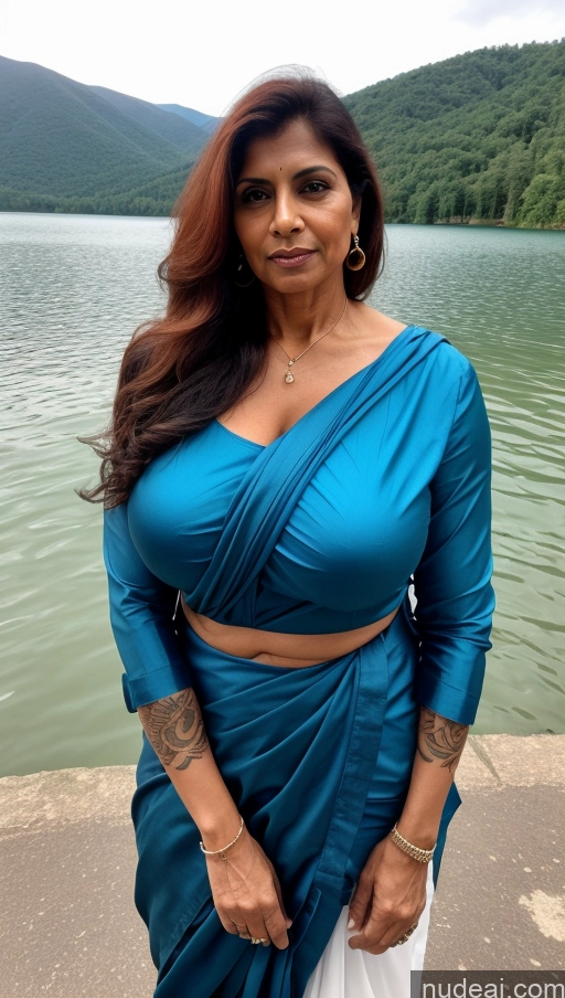 related ai porn images free for Milf Huge Boobs Beautiful Tattoos Muscular Big Ass Thick Big Hips Tall Long Hair Dark Skin 60s Serious Ginger Indian Lake Close-up View T-pose Blouse Sari Sexy Face