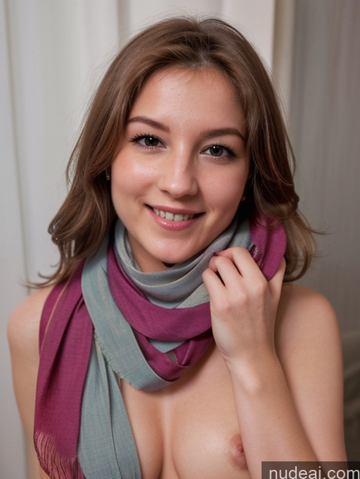 related ai porn images free for Beautiful Sexy Face Happy Seductive Woman Scarf Nude