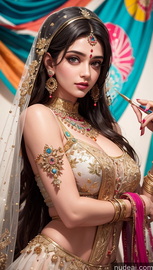 Indian Delhi Beautiful Detailed Pakistani Dress