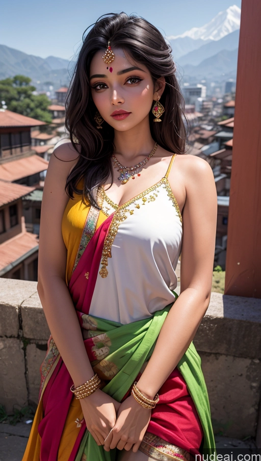 Woman Beautiful Indian Kathmandu Pakistani Dress