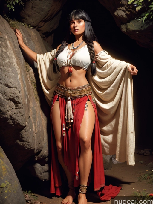 related ai porn images free for Tanned Skin Native American Traditional Tribal Detailed Cave Long Skirt Thong Fantasy Style Jeff Easley Fr4z3tt4 Bangs