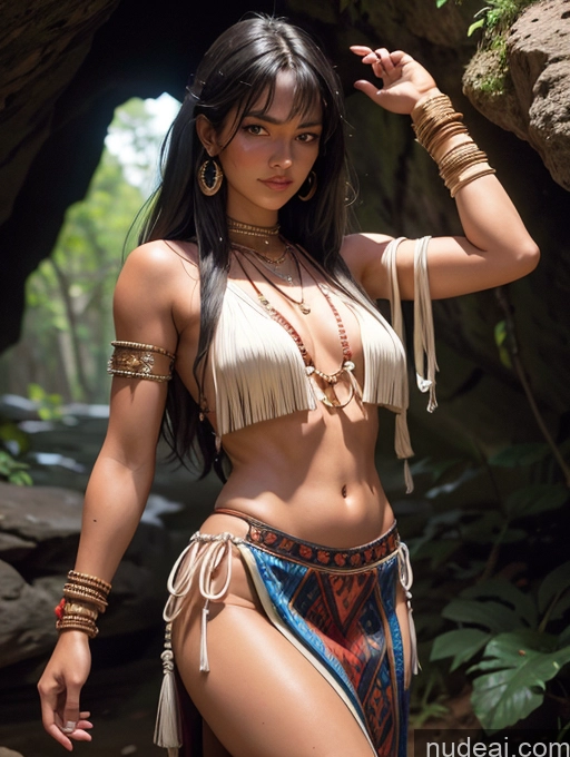 related ai porn images free for Tanned Skin Native American Traditional Tribal Detailed Cave Long Skirt Thong Fantasy Style Jeff Easley Fr4z3tt4 Bangs Perfect Body Big Hips