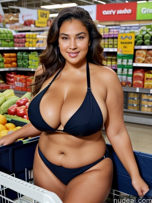 related ai porn images free for 80s One Busty Huge Boobs Tanned Skin Microkini Front View Brazilian Thong Thick Chubby Fat Grocery