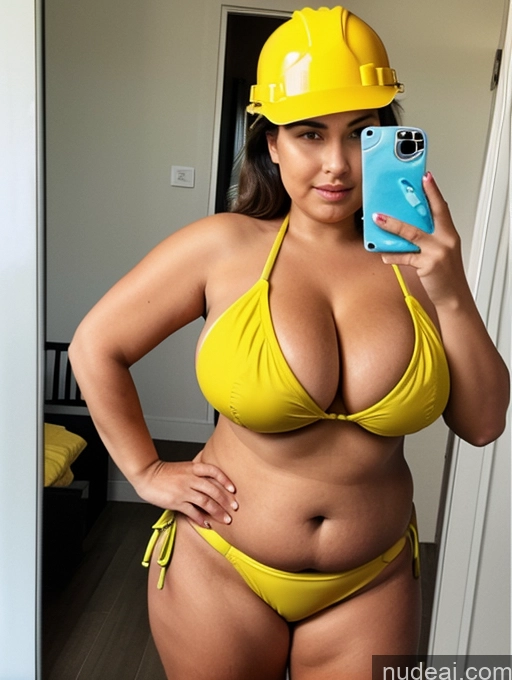 related ai porn images free for Milf One Busty Huge Boobs Chubby Fat Thick Tanned Skin 70s Brazilian Front View Microkini Thong Maid Construction Worker