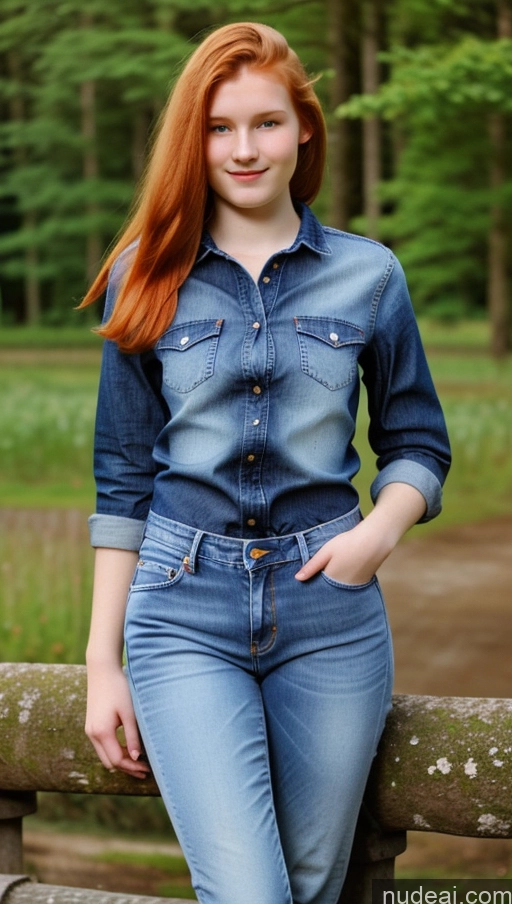 related ai porn images free for 18 Thick Ginger Jeans German