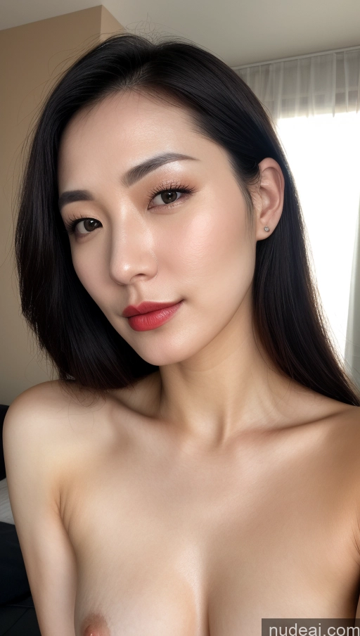 related ai porn images free for Woman One Small Tits Beautiful Lipstick Fairer Skin 30s Black Hair Slicked Korean Skin Detail (beta) Close-up View