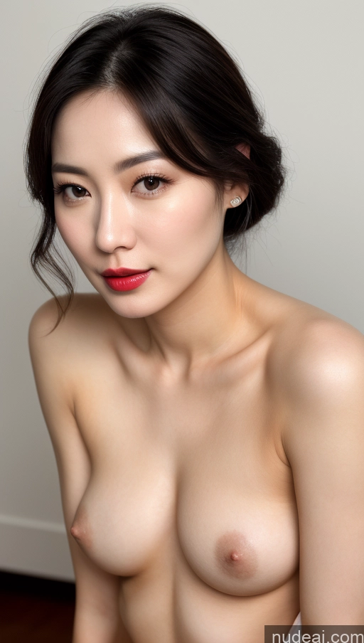 related ai porn images free for Woman One Beautiful Lipstick Fairer Skin 30s Black Hair Skin Detail (beta) Detailed Close-up View Small Tits Korean Slicked