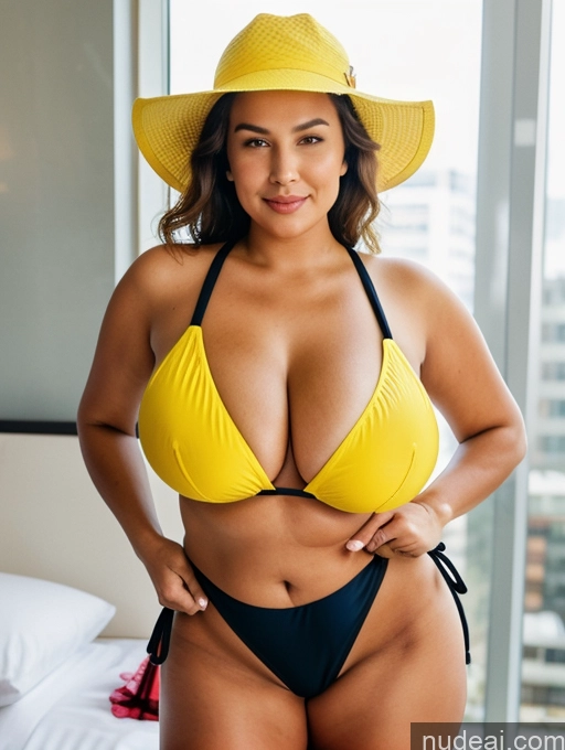 related ai porn images free for Milf One Busty Huge Boobs Tanned Skin 70s Indian Front View Microkini Thong Thick Chubby Construction Worker Maid