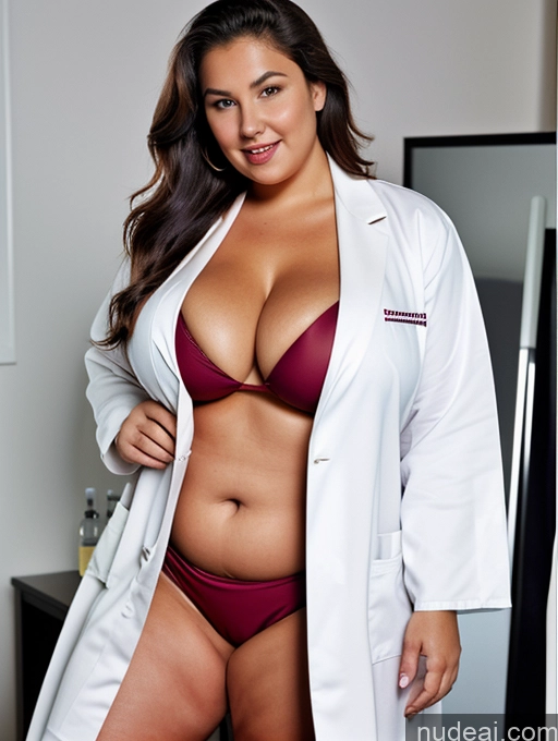 related ai porn images free for Milf One Busty Huge Boobs Thick Tanned Skin Front View Microkini Thong Chubby Fat Vampire Lab Coat