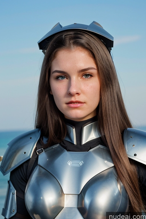 ai nude image of arafed woman in a futuristic suit posing for a picture pics of Beautiful Perfect Body 18 Jewish Perfect Boobs Busty Sci-fi Armor Sorority Angry