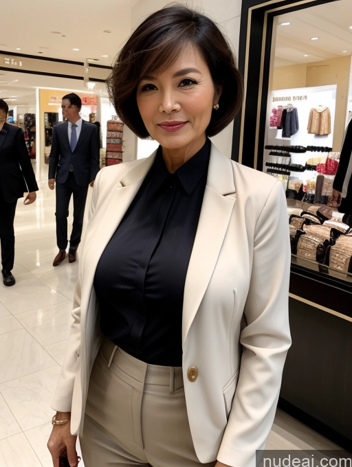 related ai porn images free for Milf Perfect Boobs Perfect Body Beautiful 70s Chinese Mall Blouse Bra Jacket Casual Suit Stylish Secretary Professor Cleavage Detailed Two Short Hair