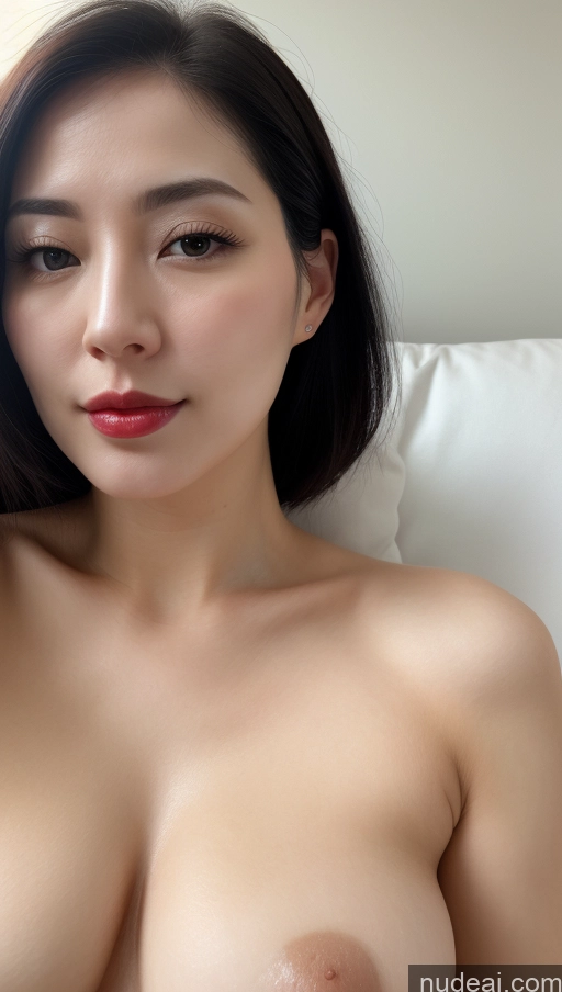 related ai porn images free for One Lipstick Fairer Skin Close-up View Woman Beautiful 30s Black Hair Korean Small Tits Slicked