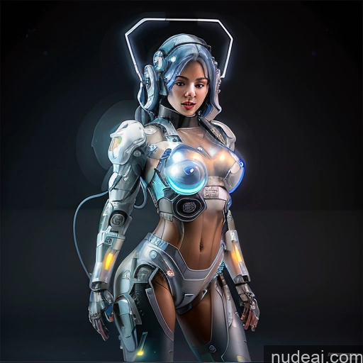 related ai porn images free for One Beautiful Front View Cyberhelmet V3 Sci-fi Armor Perfect Boobs Perfect Body 30s Sexy Face Happy Science Fiction Style Space Suit Transparent Sports Bra Partially Nude Cyborg Big Hips Blue Hair Slicked Nigerian Has Wings