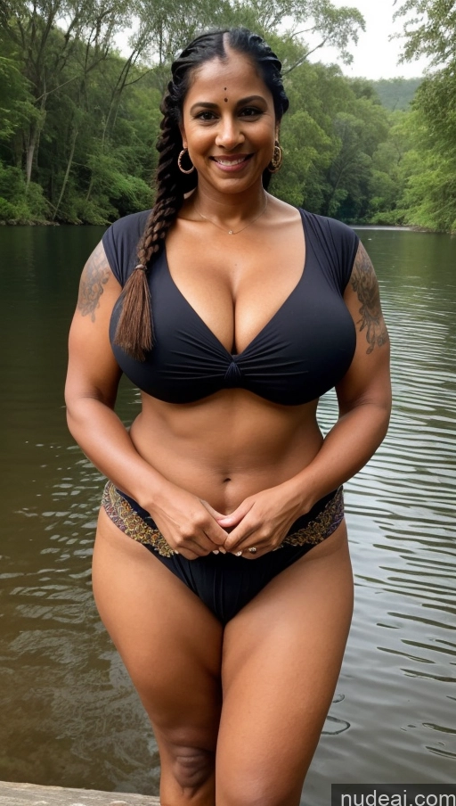 related ai porn images free for Milf Huge Boobs Beautiful Muscular Big Ass Thick Big Hips Tall Dark Skin Laughing Braided Indian T-pose Dark Lighting Sexy Face 60s Tattoos Blouse Sari Lake Ginger Front View Abs