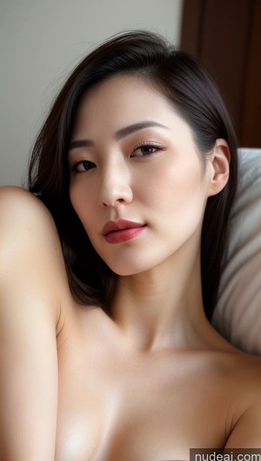 related ai porn images free for Woman One Beautiful Close-up View Fairer Skin Black Hair Slicked Small Tits Lipstick 30s Korean Skin Detail (beta)