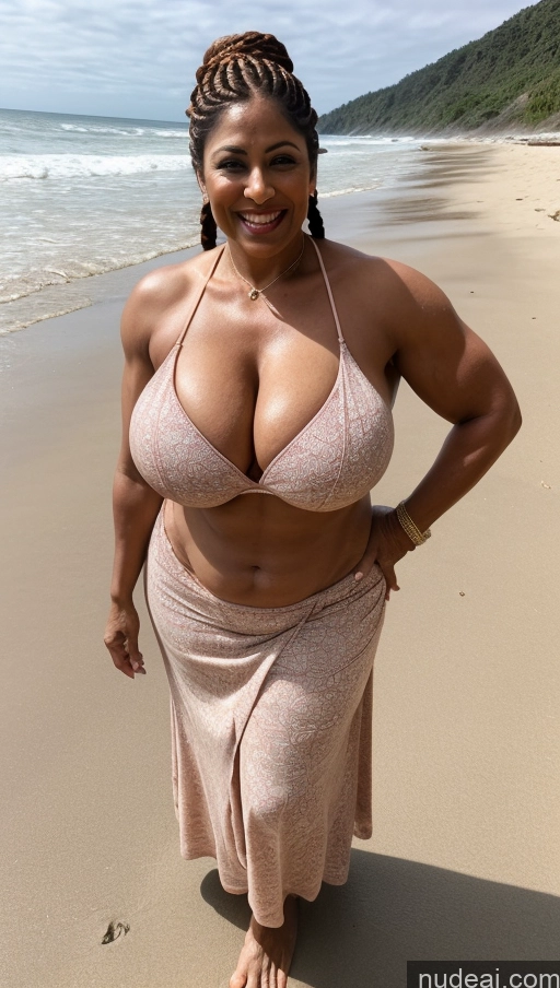 related ai porn images free for Milf Busty Huge Boobs Beautiful Thick Big Hips Tall Dark Skin Tattoos Muscular Big Ass Abs 60s Sexy Face Ginger Indian Beach Front View T-pose Bikini Braided Happy Long Skirt