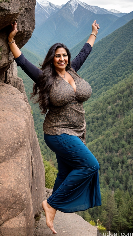 related ai porn images free for Milf Huge Boobs Beautiful Tattoos Big Ass Thick Big Hips Tall Long Hair Dark Skin 50s Happy Indian Front View Dark Lighting Sexy Face Blouse Sari Busty Brunette Jumping Mountains