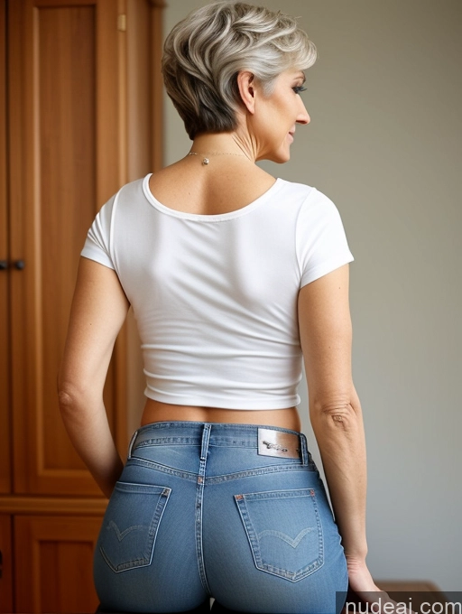 related ai porn images free for Jeans Pixie Back View Bending Over 80s