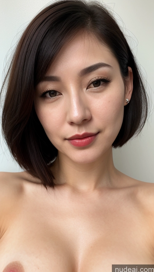 related ai porn images free for Woman One Beautiful Lipstick Fairer Skin 30s Black Hair Close-up View Skin Detail (beta) Korean Huge Boobs Bobcut