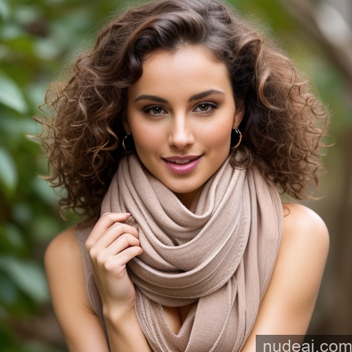 related ai porn images free for Beautiful Sexy Face Nude Jewelry Small Tits Seductive Laughing Model Curly Hair Scarf