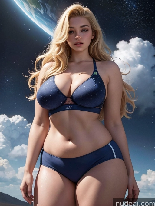 related ai porn images free for Woman Thick Chubby Blonde Long Hair 18 Sports Bra Stargazing