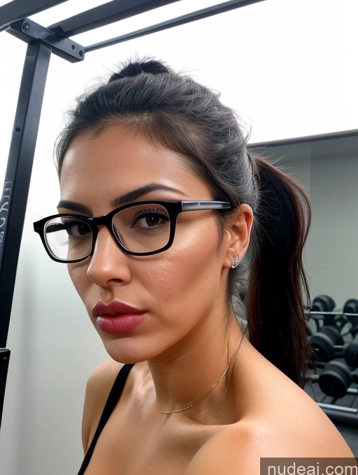 related ai porn images free for Busty Perfect Boobs Beautiful Glasses Big Ass Big Hips Long Legs Tall Perfect Body 30s Black Hair Ponytail Cumshot Front View Gym Pouting Lips Greek