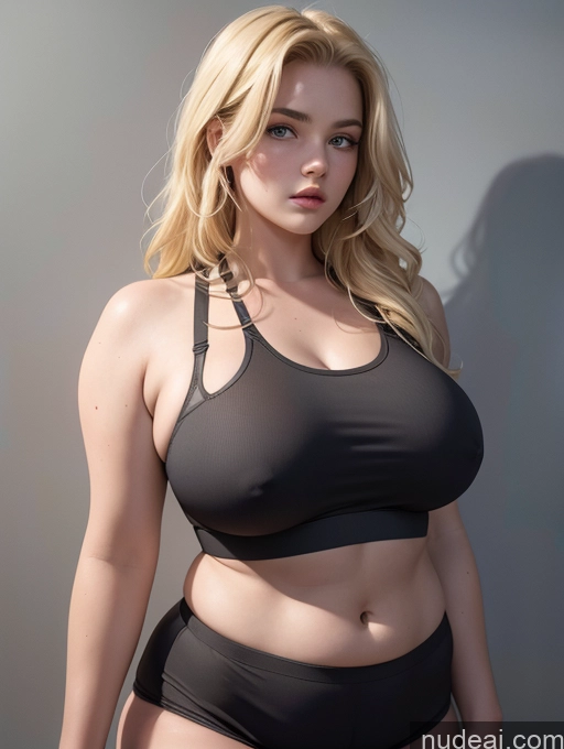 related ai porn images free for Woman Thick Chubby Blonde Long Hair 18 Sports Bra Charcoal