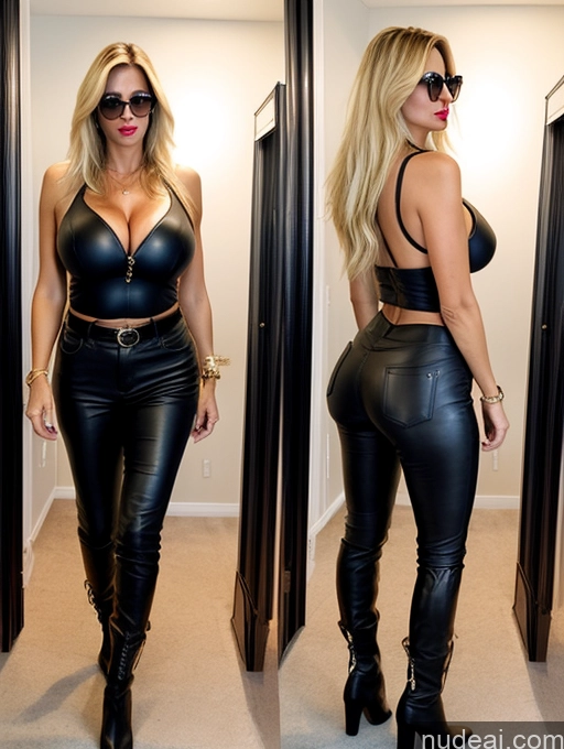 related ai porn images free for Huge Boobs Sunglasses Lipstick Big Ass Skinny Long Legs Tall 60s Serious Blonde Boots Leather