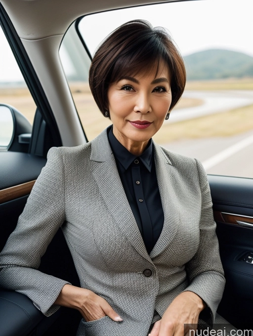 related ai porn images free for Milf Perfect Boobs Beautiful Perfect Body Short Hair 70s Chinese Car Bra Jacket Professor Stylish Suit Cleavage Detailed Sexy Face