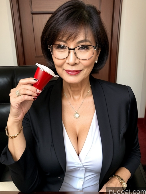 related ai porn images free for Milf Perfect Boobs Beautiful Glasses Perfect Body 60s Seductive Pixie Chinese Party Blouse Casual Jacket Professor Secretary Shirt Stylish Suit Cleavage Detailed Sexy Face