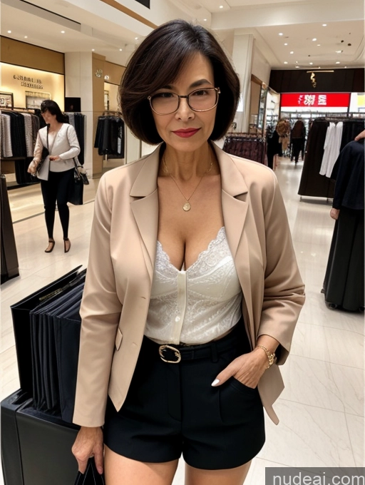 related ai porn images free for Milf Perfect Boobs Perfect Body Short Hair 70s Chinese Mall Blouse Bra Casual Jacket Professor Secretary Shirt Stylish Suit Cleavage Detailed Glasses