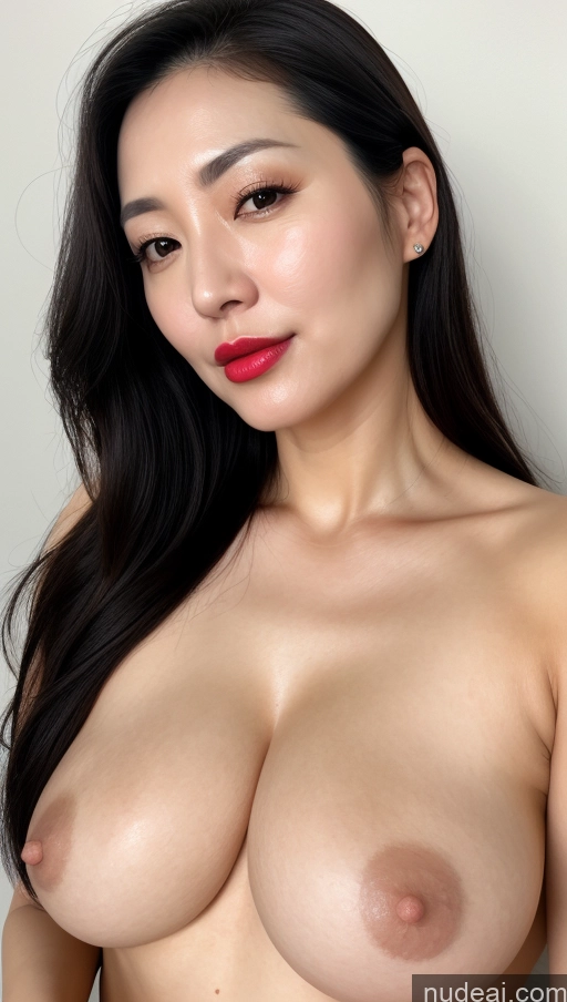 related ai porn images free for Woman One Busty Beautiful Lipstick 40s Black Hair Korean Close-up View Slicked Fairer Skin