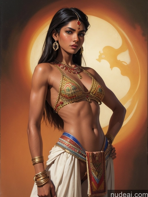 related ai porn images free for Tanned Skin Indian Front View Art By Boris Vallejo Boris Vallejo Art Style Skinny Straight Traditional