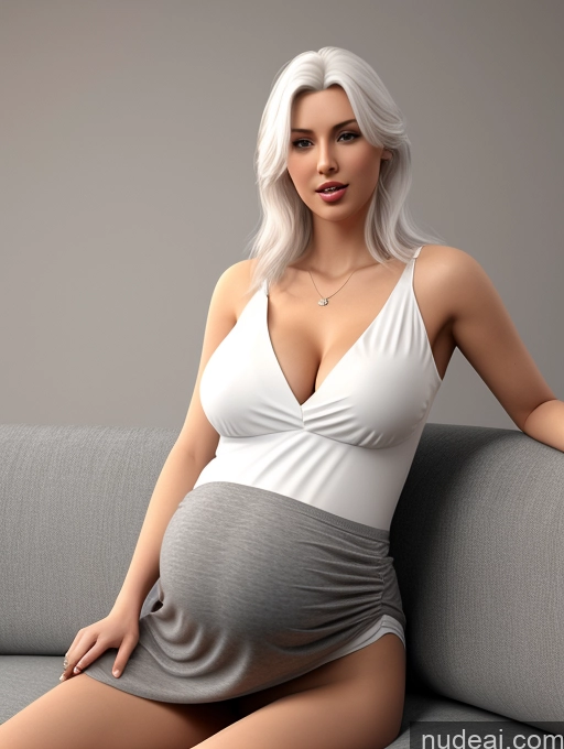 related ai porn images free for Model Perfect Boobs Pregnant Tall Long Legs Big Ass 20s Ahegao White Hair Messy British 3d Couch Front View Spreading Legs Blouse Micro Skirt Cleavage Two