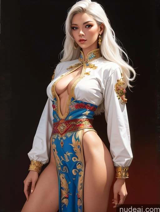 related ai porn images free for Tanned Skin Front View Traditional Art By Boris Vallejo Boris Vallejo Art Style Vietnamese White Hair