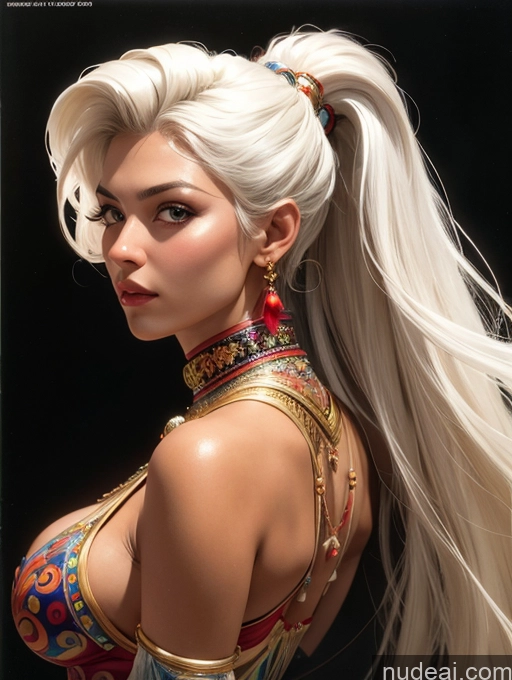 related ai porn images free for Tanned Skin Front View Traditional Art By Boris Vallejo Boris Vallejo Art Style White Hair Malaysian