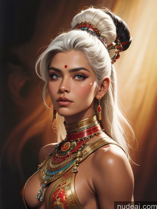 related ai porn images free for Tanned Skin Front View Traditional Art By Boris Vallejo Boris Vallejo Art Style White Hair Indonesian