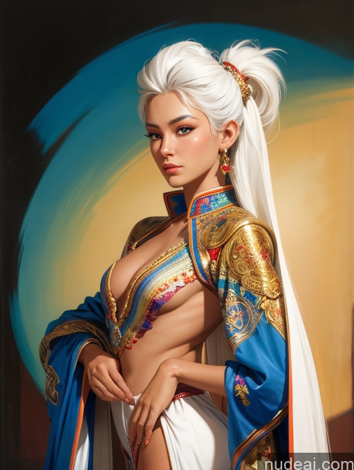 related ai porn images free for Tanned Skin Front View Traditional Art By Boris Vallejo Boris Vallejo Art Style White Hair Vietnamese