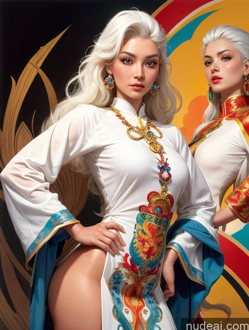 related ai porn images free for Tanned Skin Front View Traditional Art By Boris Vallejo Boris Vallejo Art Style White Hair Vietnamese Sorority